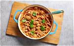 Healthy Pasta Recipes | Lean, Creamy Sausage Pasta Meal Prep