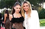 Heidi Klum's Model Daughter Leni Klum, 19, Cuts a Casual Figure During an Ice Cream Date with Her Boyfriend Aris Rachevsky, 20, in New York City