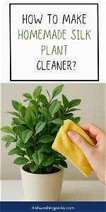 Homemade Silk Plant Cleaner | Homesteady