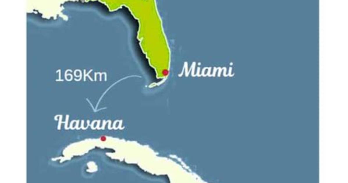 How Far Is Miami to Cuba by Boat