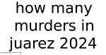 How Many Murders in Portland 2024