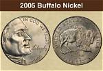 How Much Is a 2005 Buffalo Nickel Worth?