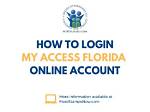 How to Access My Access Florida Account