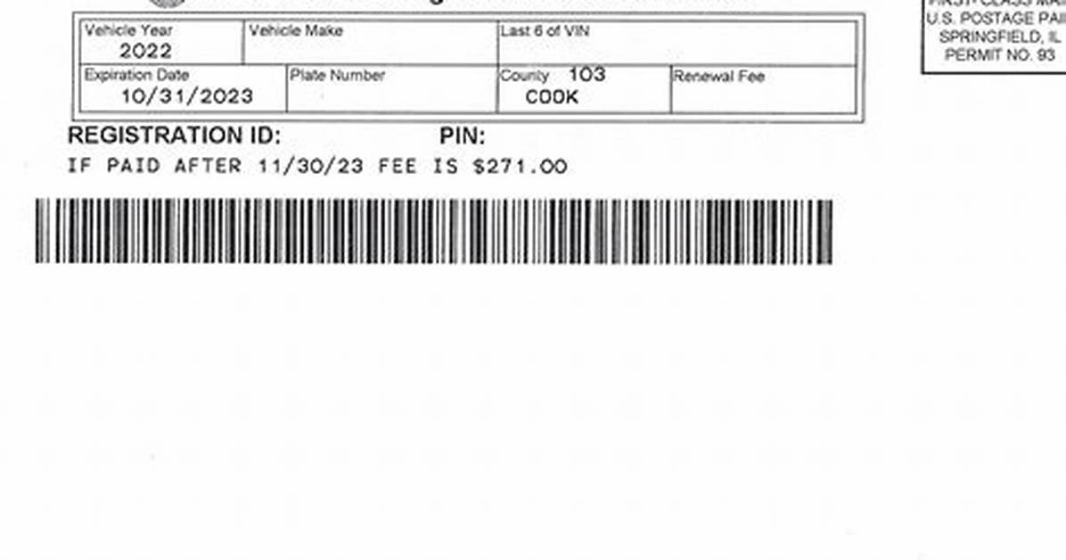 How to Cancel Illinois Vehicle Registration