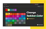 How to Change the Taskbar Color in Windows 11?