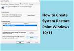 How to Enable Create a Restore Point in Windows 11?