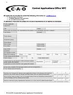 How to Get a Cao Application Number, Login to the Website and Check Your Status