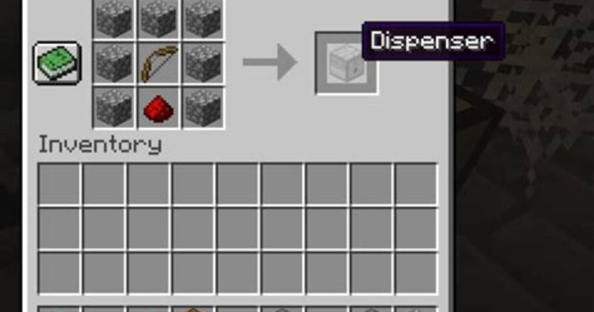 How to Make Minecraft Dispenser