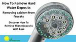 How to Remove Calcium Deposits from a Marble Shower