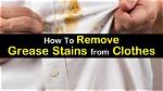 How to Remove Grease Stains from a Washer & Dryer