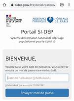 Https //Sidep. Gouv. Fr Cyberlab/Patientviewer. Jsp