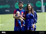 Ilkay Gundogan Son Kais with His Wife Sara Arfaoui- Family