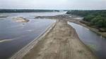 In Photos: Ukraine's Dnipro River Dries up in Zaporizhzhia Following Kakhovka Dam Collapse