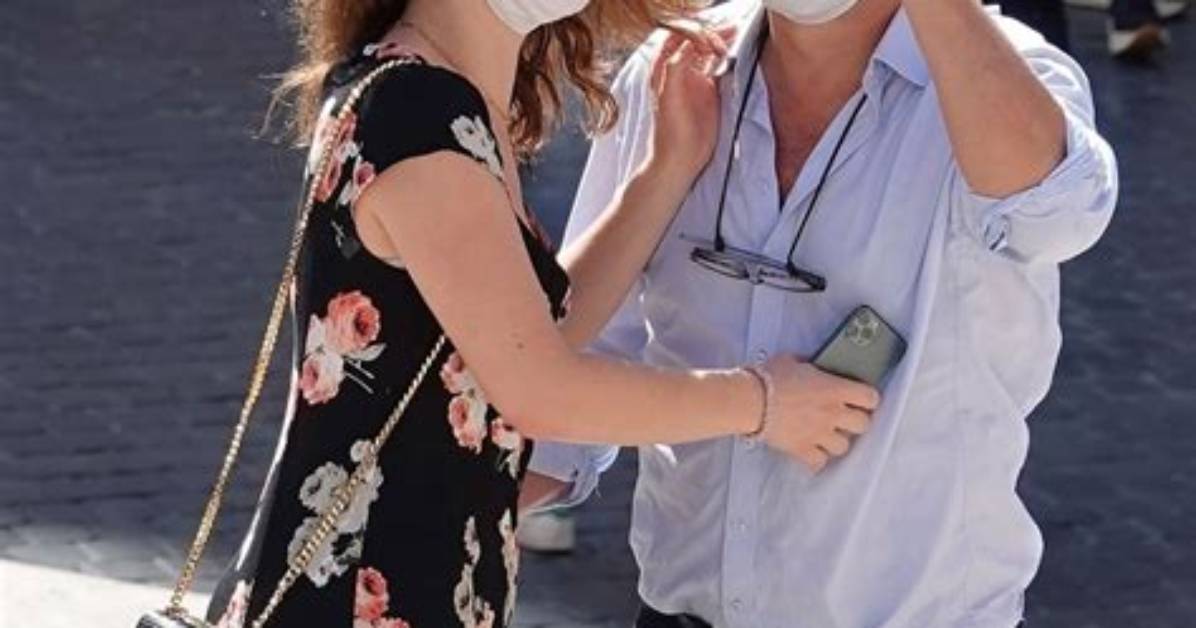 Inside Dominic West and Lily James' Romantic Roman Romp