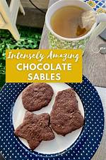 Intensely Chocolate Sables