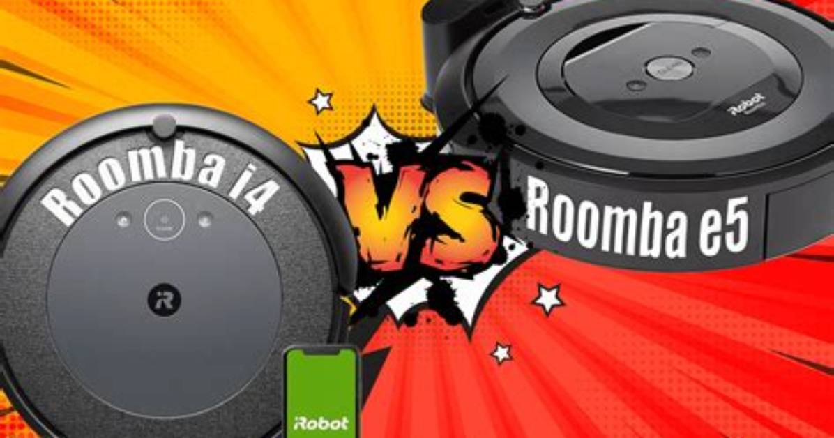 IRobot Roomba E5 vs iRobot Roomba I4 Side-by-Side Vacuum Comparison