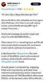 'Jawan' Review: a Blend of Mass Appeal and Class with Shah Rukh Khan in Top Form