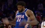 Joel Embiid Keeps Dx Crotch Chop Alive Despite Nba’s Past Fine