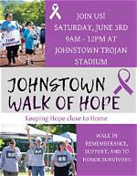 Johnstown Walk of Hope to Raise Money for Local Cancer Patients