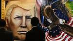 Julian Raven, the Artist Behind the 16-Foot-Wide Trump Painting, Wants It in the Smithsonian