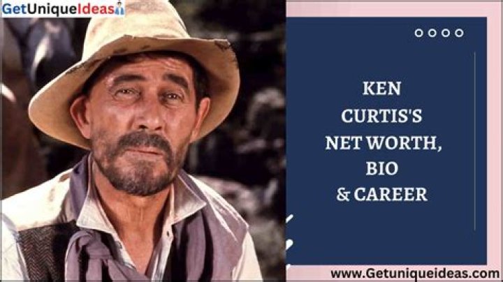 Ken Curtis Net Worth: A Comprehensive Analysis of the Iconic Actor's Wealth