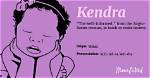 Kendra Meaning in English, Kendra Baby Name Origin Gender Meaning Pronunciation