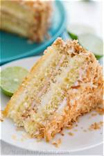 Key Lime Coconut Cake