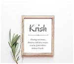 Krish Meaning in English, Krish Baby Name Origin Gender Meaning Pronunciation