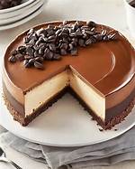 Layered Mocha Cheesecake