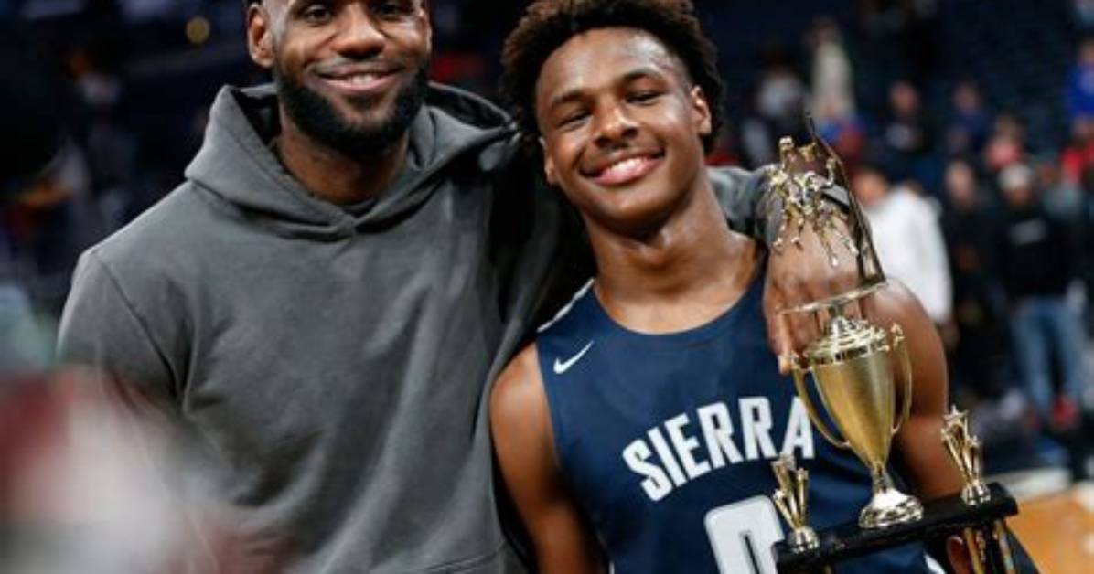 Lebron James’ Son, Bronny James, Gets Scholarship Offer from Nc Central
