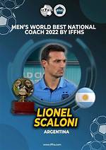 Lionel Scaloni Named 2022 Iffhs Men’s World Best National Team Coach