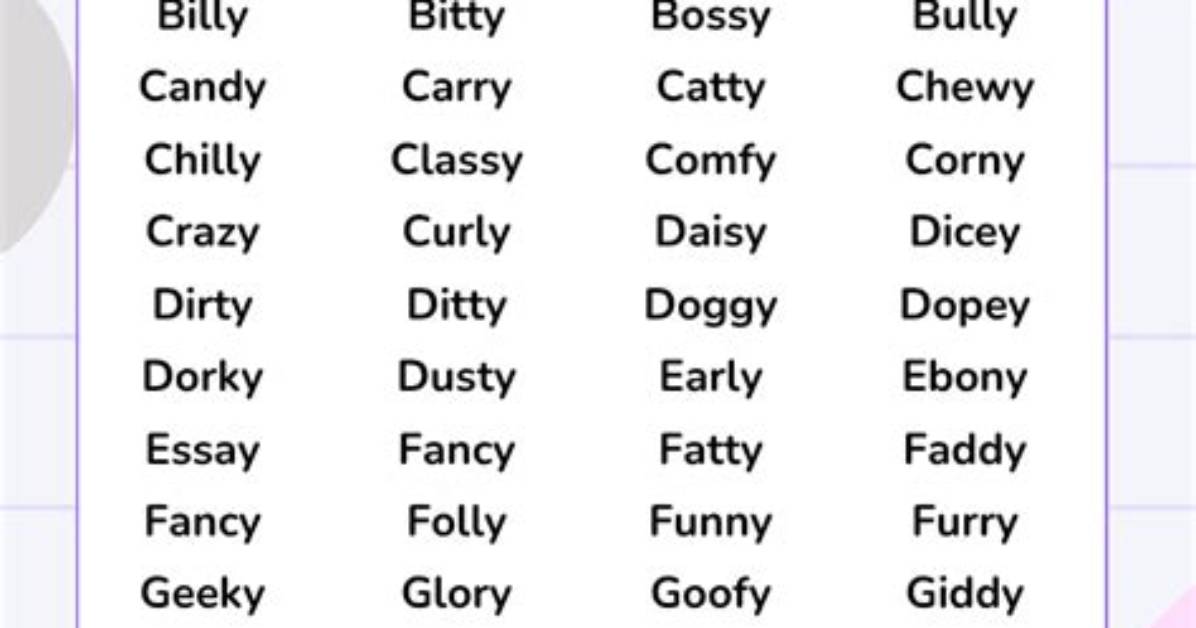 List of 5 Letter Words Ending with 'Eli'