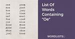 List of Words Containing 'Top'
