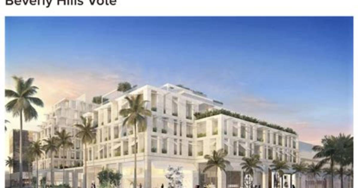 Lvmh Concedes Defeat on Cheval Blanc Hotel Project in Beverly Hills