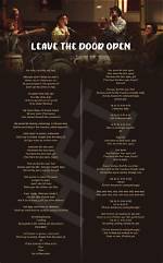 Lyrics Leave the Door Open | Leave the Door Open Lyrics Meaning, 7 Facts