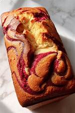 Marbled Raspberry Pound Cake