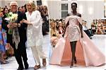 Martha Stewart Takes the Runway at Dennis Basso's Fashion Show