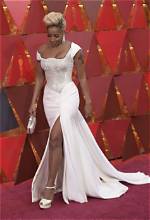 Mary J. Blige Wears Custom Atelier Versace
