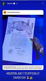 Mayor of Houston Declares July 7 as “Davido’s Day”, Fans Shutdown Social Media