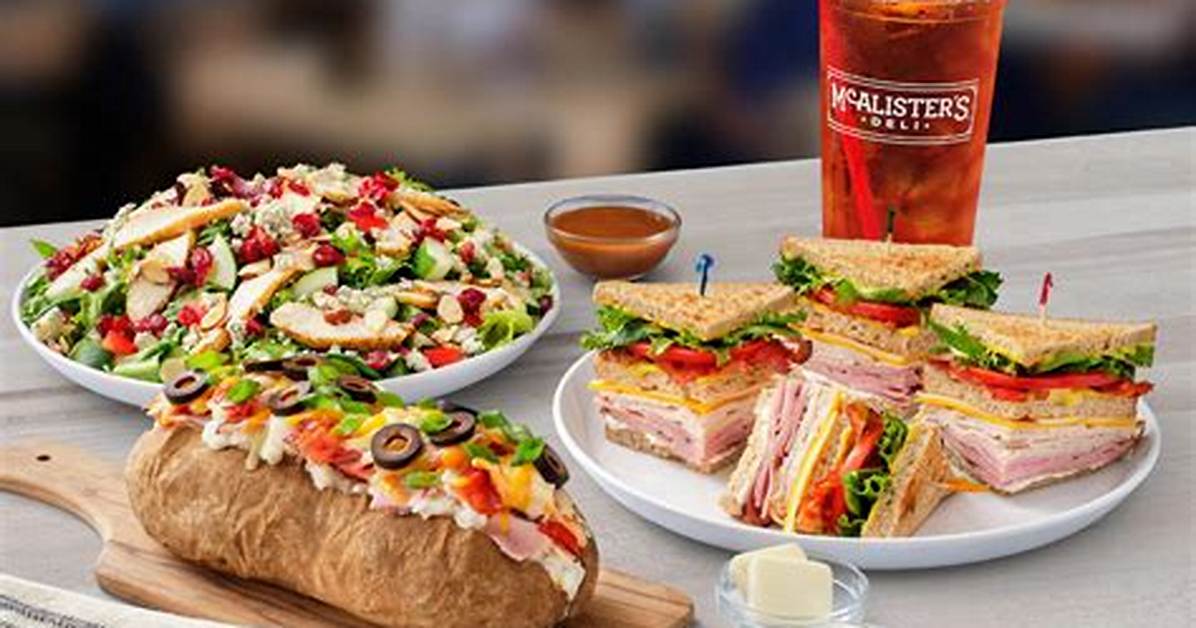 Mcalister’s Deli Celebrates Fans with Free Tea