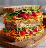 Meat-and-Veggie Sandwich: Abbr.