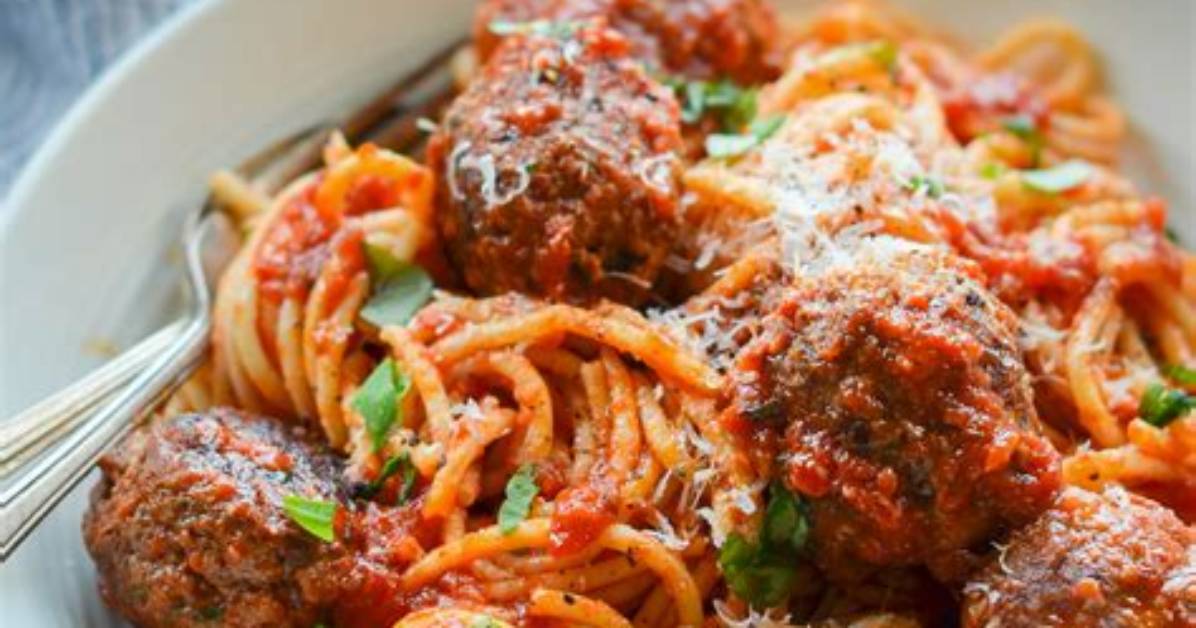 Meatballs and Spaghetti