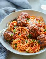 Meatballs and Spaghetti