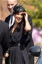 Meghan Markle Suffers Wardrobe Malfunction at Friend's Wedding