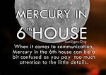 Mercury in Pisces in the 6Th House — Truly Divine