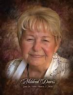 Mildred Davis Obituary, in Memoriam of Mildred Davis