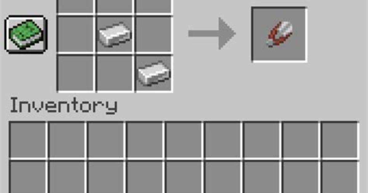 Minecraft How to Make Shears