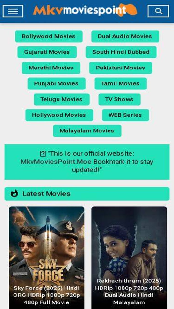 Mkvmoviespoint: Download & Stream Bollywood, Hollywood & More - [2024]