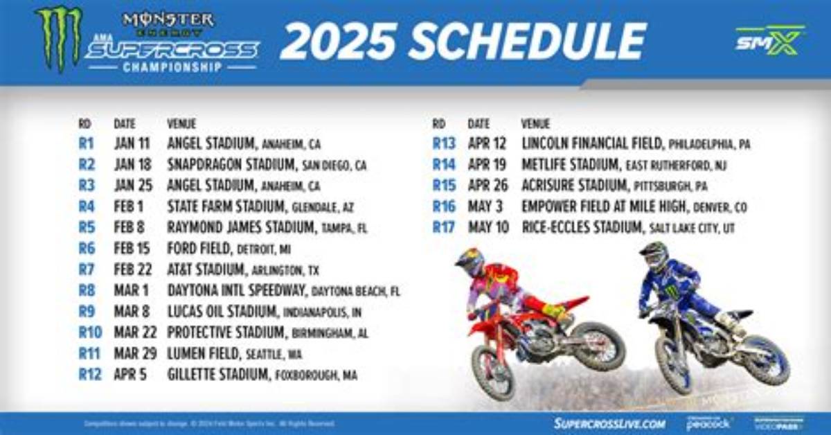 Monster Energy Supercross Tickets on Sale Today for Glendale Round