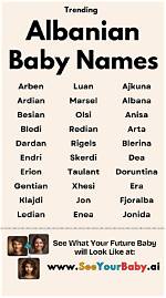 Most Popular Albanian Baby Names for Girls and Boys with Meaning and Origin